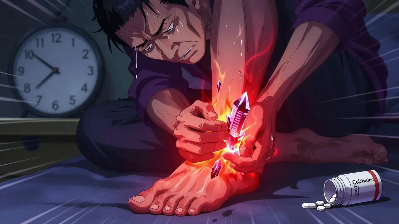 Gout Flares: Colchicine, NSAIDs, and Steroids Compared