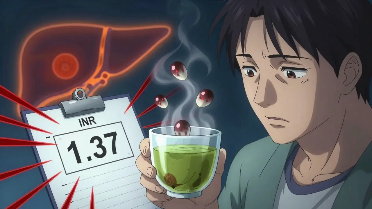 Green Tea and Warfarin: What You Need to Know About Blood Clotting and INR