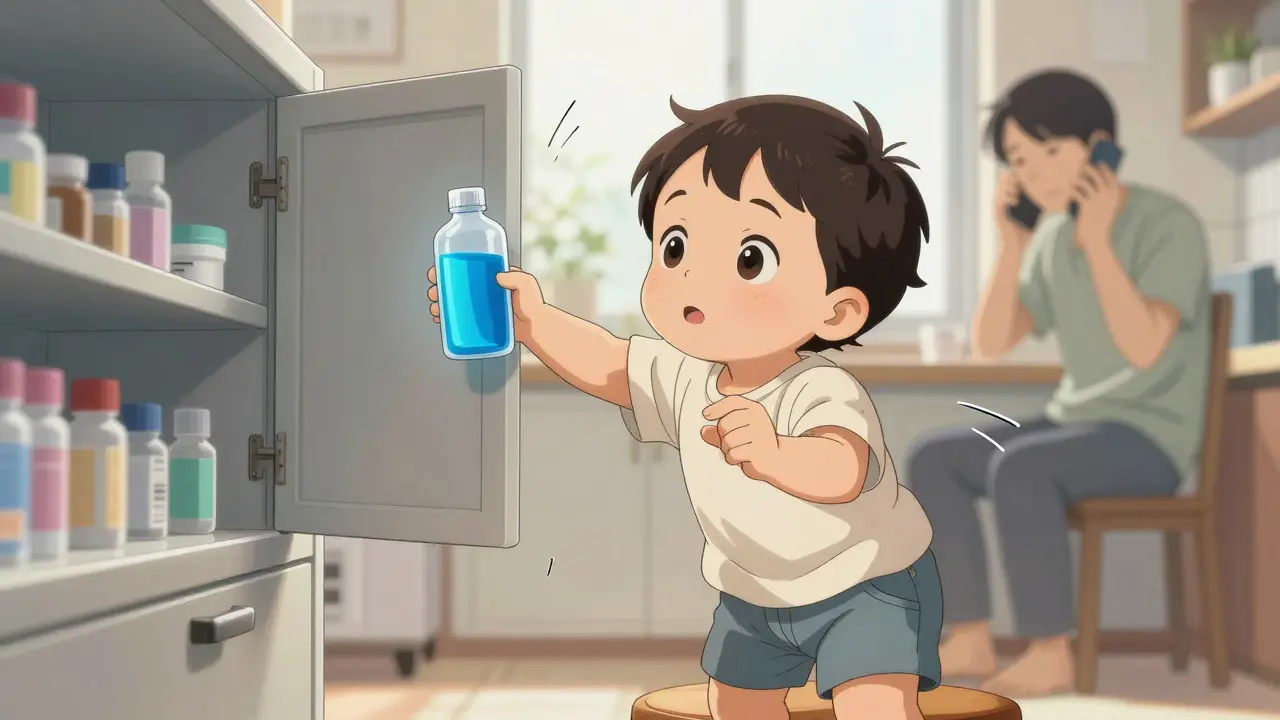 How to Prevent Accidental Medication Poisoning in Kids and Toddlers