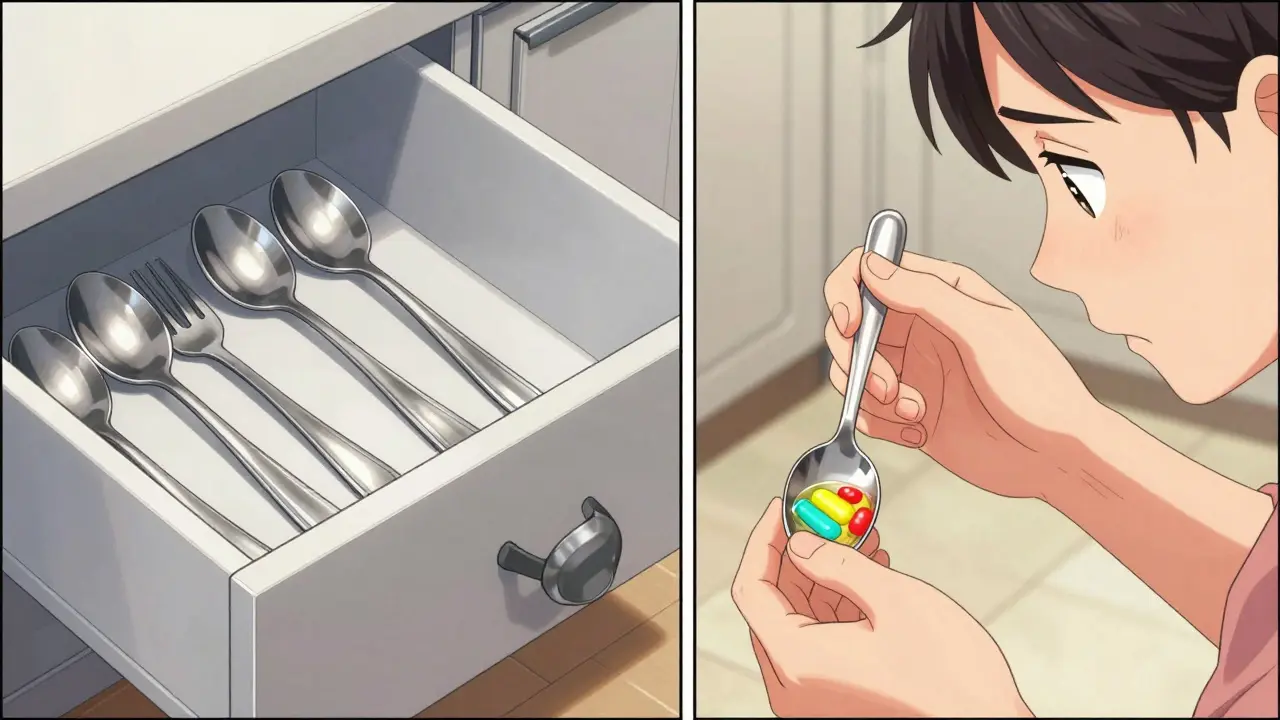 Why You Should Never Use Household Spoons for Children's Medicine